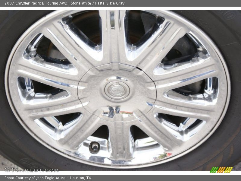 Stone White / Pastel Slate Gray 2007 Chrysler Pacifica Touring AWD