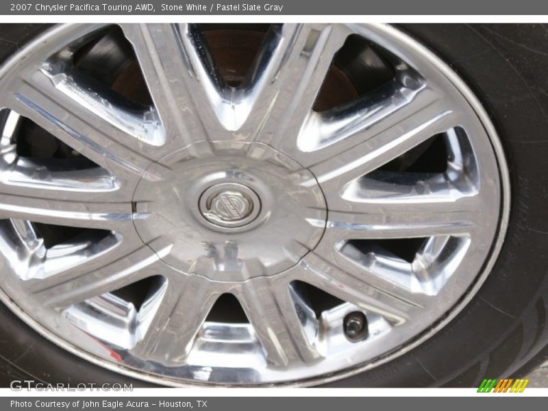 Stone White / Pastel Slate Gray 2007 Chrysler Pacifica Touring AWD