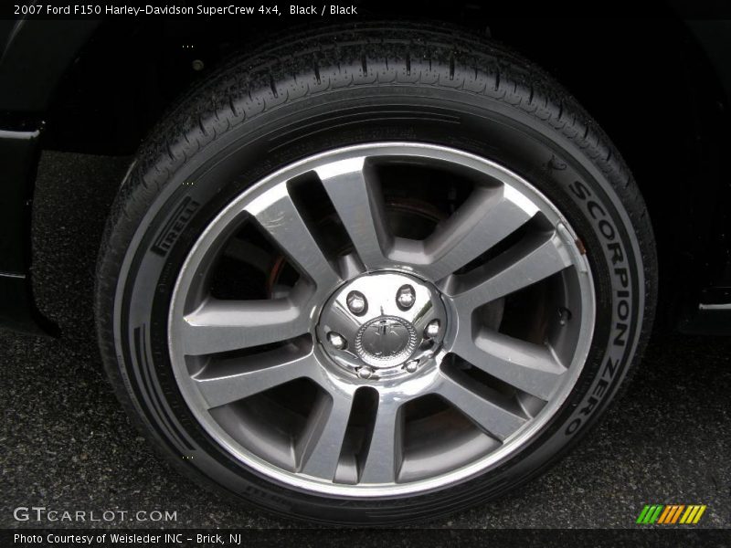 Black / Black 2007 Ford F150 Harley-Davidson SuperCrew 4x4