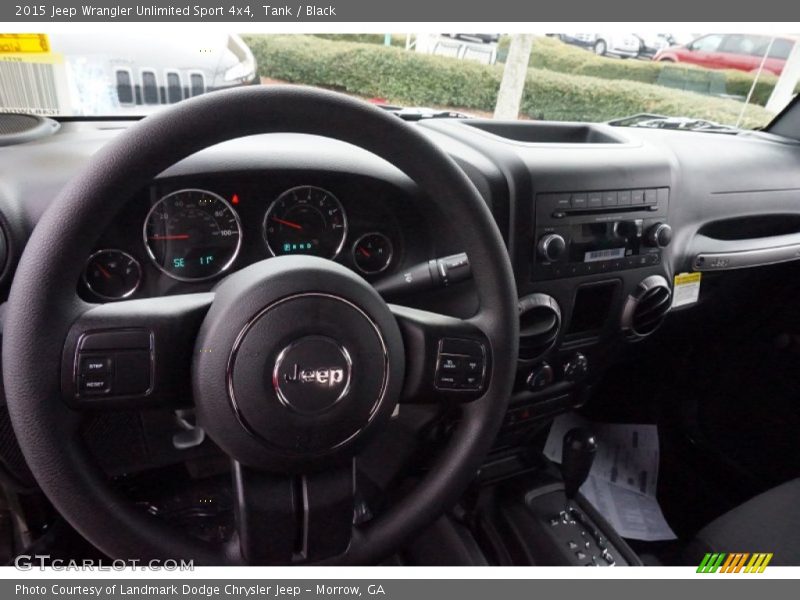 Tank / Black 2015 Jeep Wrangler Unlimited Sport 4x4
