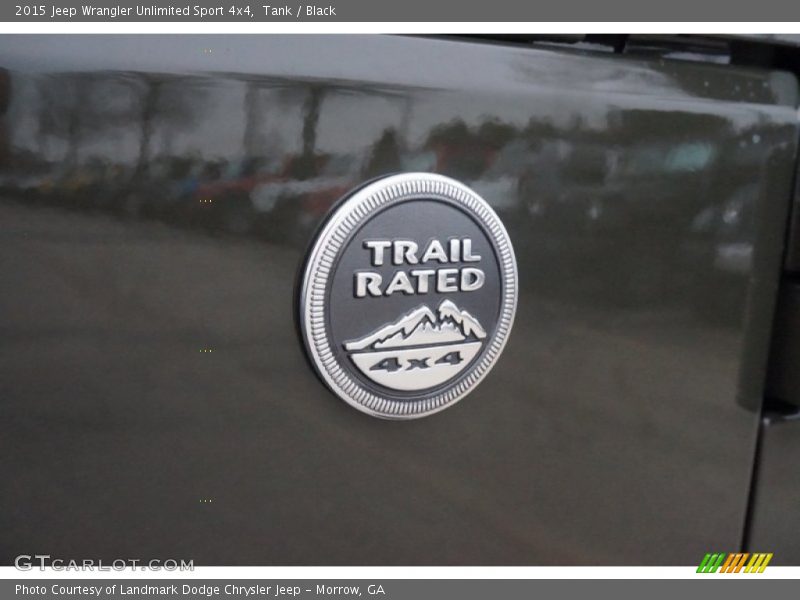 Tank / Black 2015 Jeep Wrangler Unlimited Sport 4x4