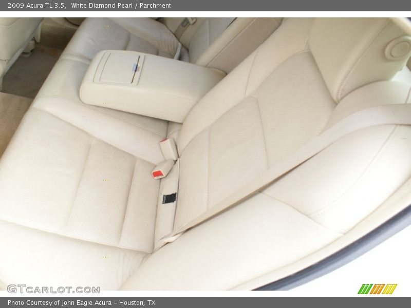 White Diamond Pearl / Parchment 2009 Acura TL 3.5