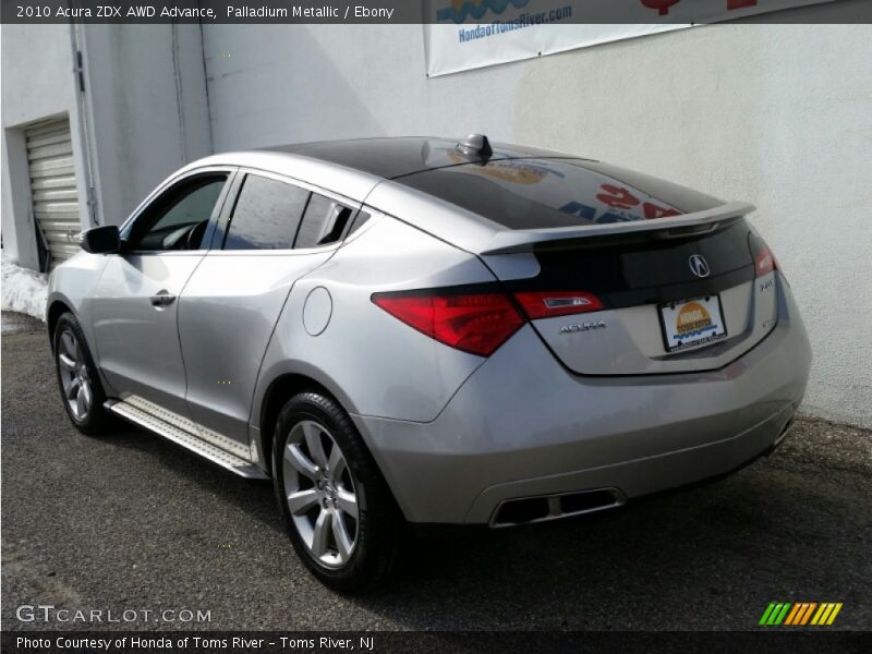 Palladium Metallic / Ebony 2010 Acura ZDX AWD Advance