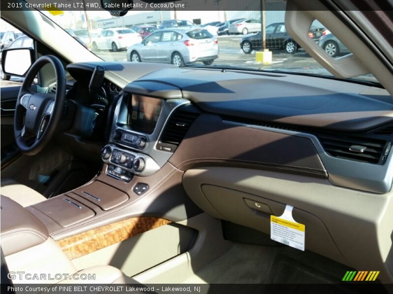 Sable Metallic / Cocoa/Dune 2015 Chevrolet Tahoe LTZ 4WD