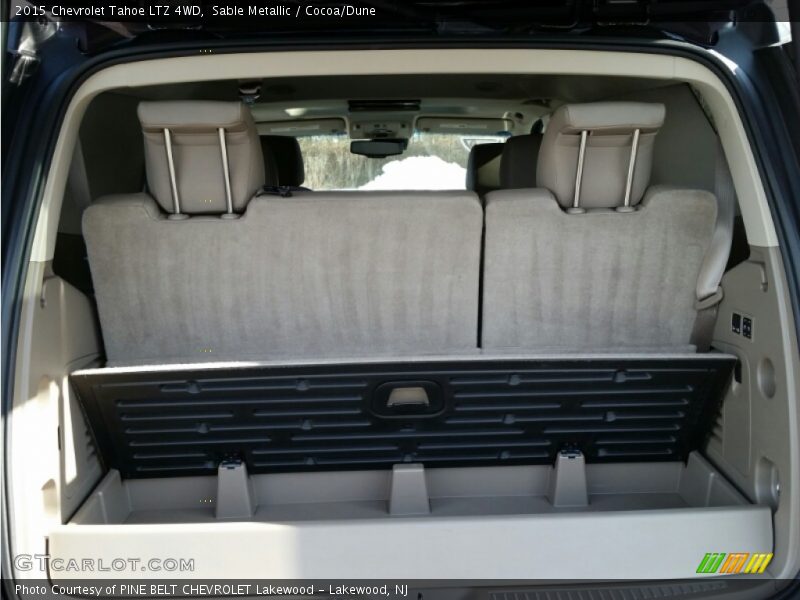 Sable Metallic / Cocoa/Dune 2015 Chevrolet Tahoe LTZ 4WD