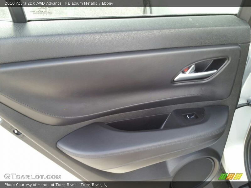 Palladium Metallic / Ebony 2010 Acura ZDX AWD Advance