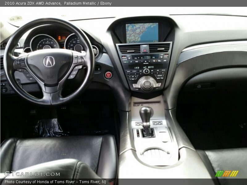 Palladium Metallic / Ebony 2010 Acura ZDX AWD Advance