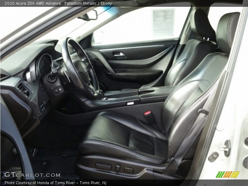 Palladium Metallic / Ebony 2010 Acura ZDX AWD Advance