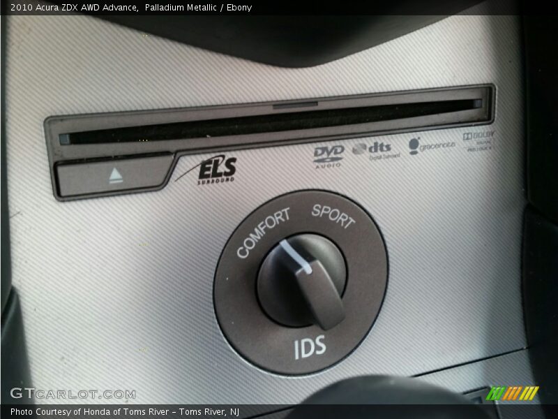 Palladium Metallic / Ebony 2010 Acura ZDX AWD Advance