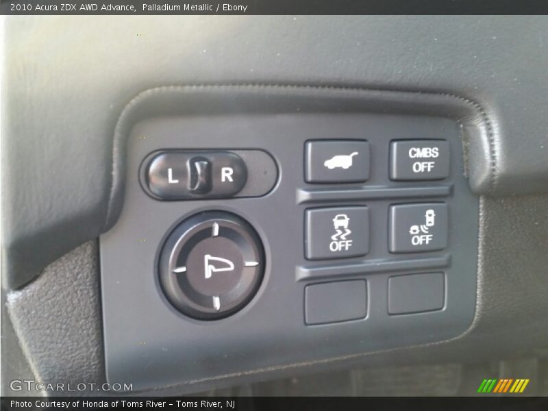 Palladium Metallic / Ebony 2010 Acura ZDX AWD Advance