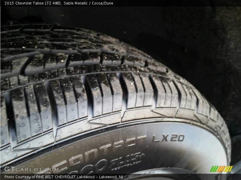 Sable Metallic / Cocoa/Dune 2015 Chevrolet Tahoe LTZ 4WD