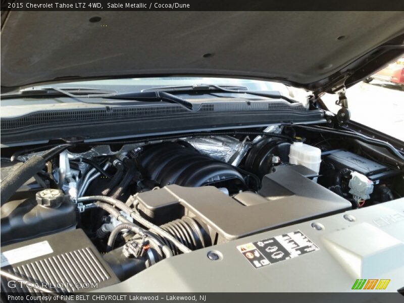 Sable Metallic / Cocoa/Dune 2015 Chevrolet Tahoe LTZ 4WD