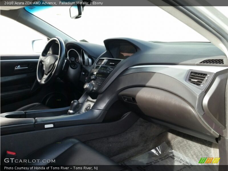 Palladium Metallic / Ebony 2010 Acura ZDX AWD Advance