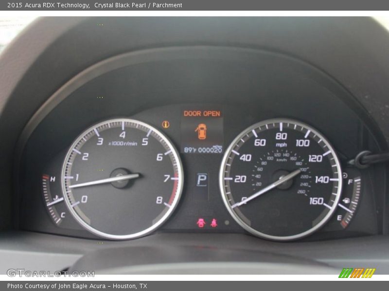 Crystal Black Pearl / Parchment 2015 Acura RDX Technology