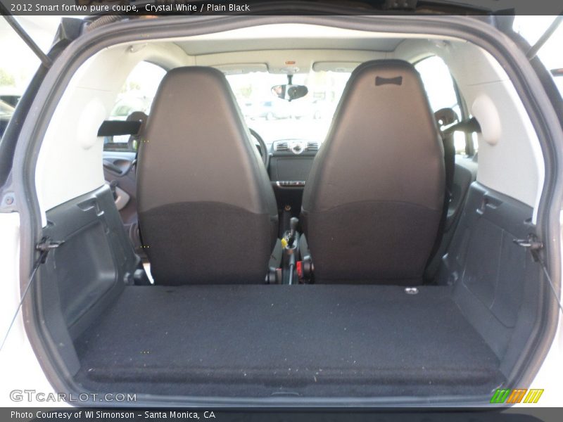  2012 fortwo pure coupe Trunk
