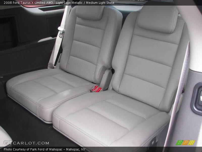 Light Sage Metallic / Medium Light Stone 2008 Ford Taurus X Limited AWD
