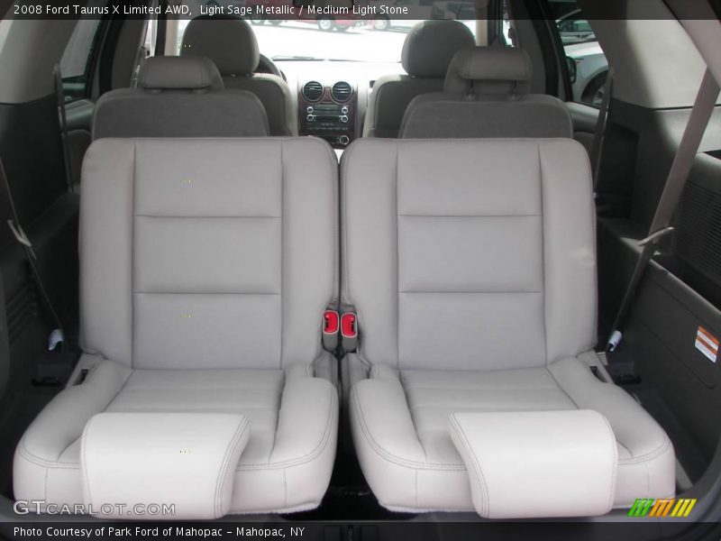 Light Sage Metallic / Medium Light Stone 2008 Ford Taurus X Limited AWD
