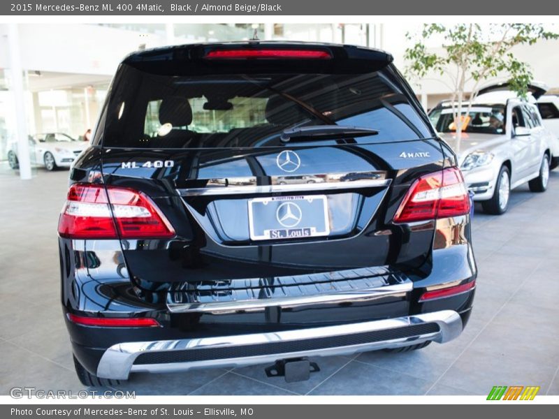 Black / Almond Beige/Black 2015 Mercedes-Benz ML 400 4Matic