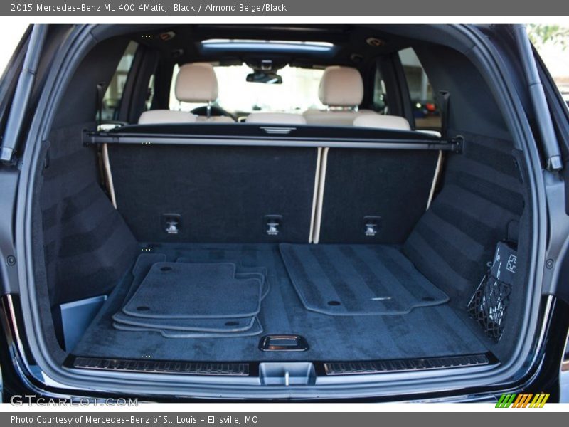 Black / Almond Beige/Black 2015 Mercedes-Benz ML 400 4Matic