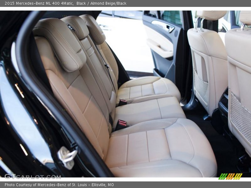 Black / Almond Beige/Black 2015 Mercedes-Benz ML 400 4Matic