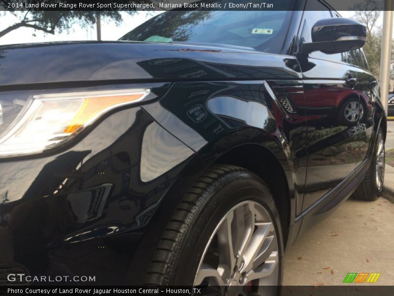 Mariana Black Metallic / Ebony/Tan/Tan 2014 Land Rover Range Rover Sport Supercharged