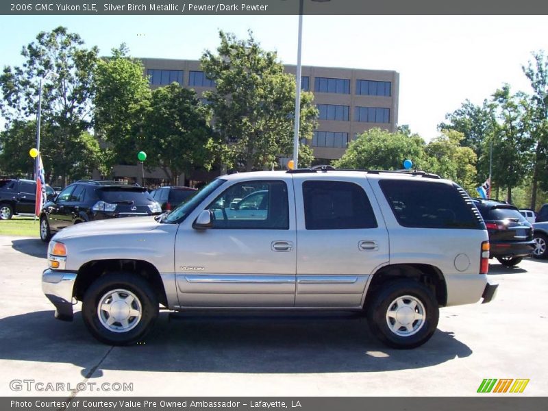 Silver Birch Metallic / Pewter/Dark Pewter 2006 GMC Yukon SLE