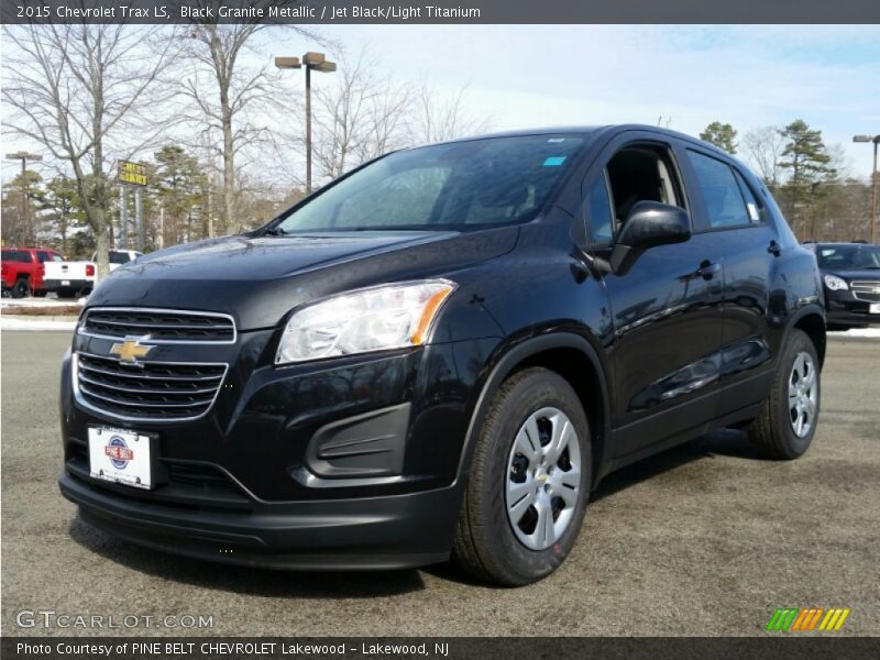 Black Granite Metallic / Jet Black/Light Titanium 2015 Chevrolet Trax LS