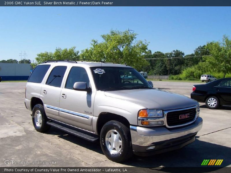Silver Birch Metallic / Pewter/Dark Pewter 2006 GMC Yukon SLE