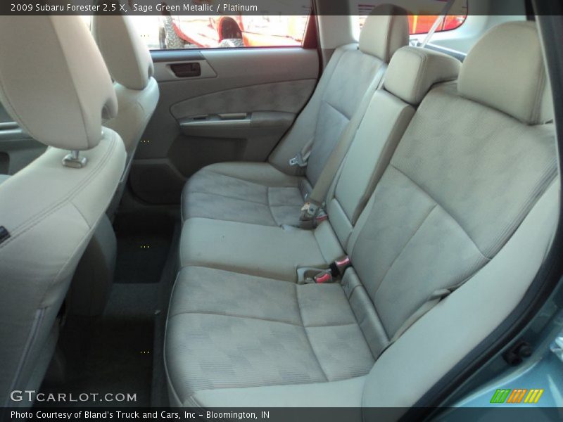 Sage Green Metallic / Platinum 2009 Subaru Forester 2.5 X