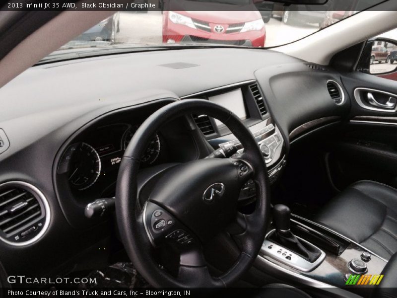 Black Obsidian / Graphite 2013 Infiniti JX 35 AWD