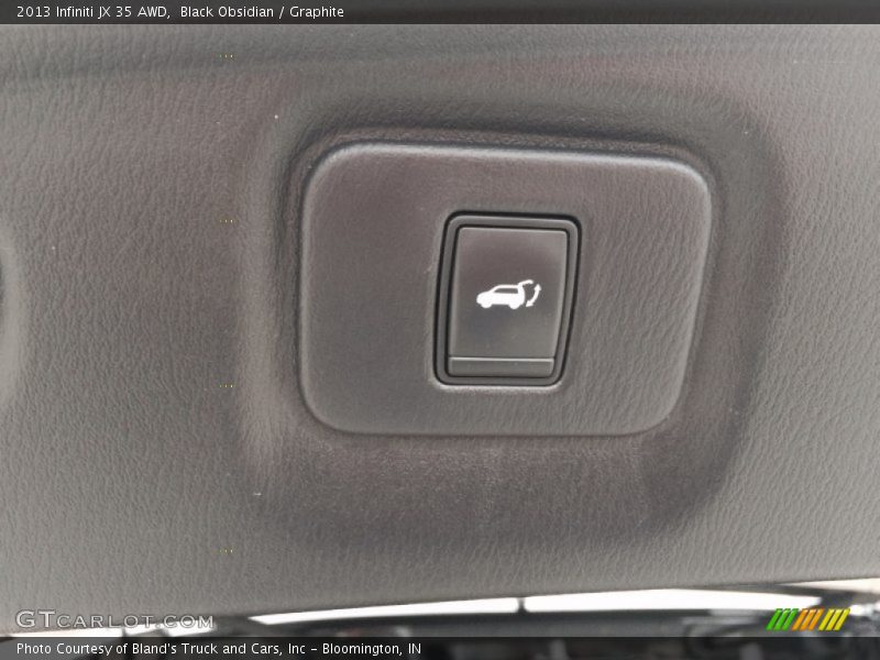 Black Obsidian / Graphite 2013 Infiniti JX 35 AWD