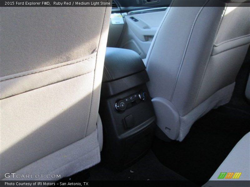 Ruby Red / Medium Light Stone 2015 Ford Explorer FWD