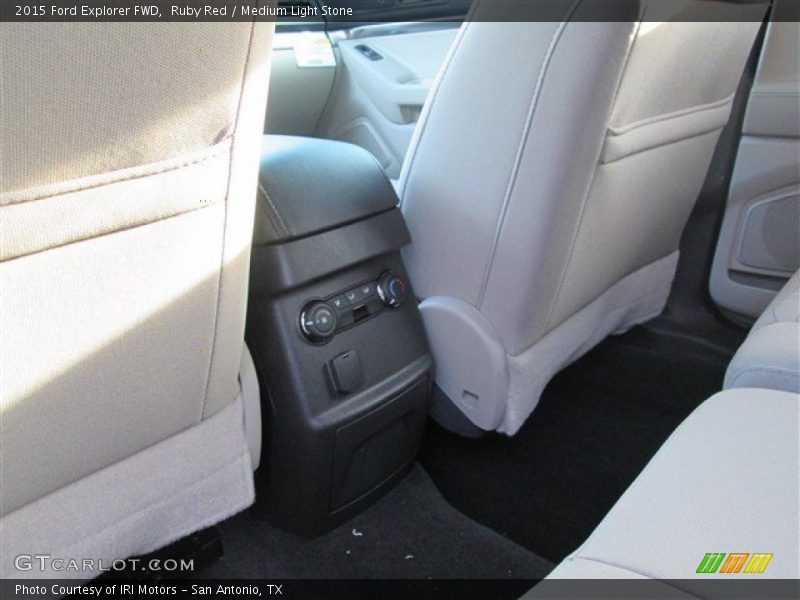 Ruby Red / Medium Light Stone 2015 Ford Explorer FWD