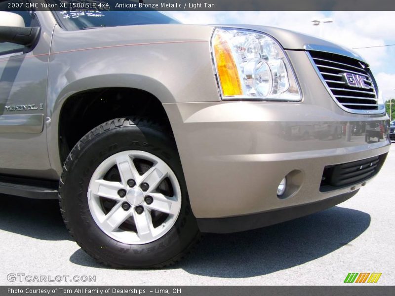 Antique Bronze Metallic / Light Tan 2007 GMC Yukon XL 1500 SLE 4x4