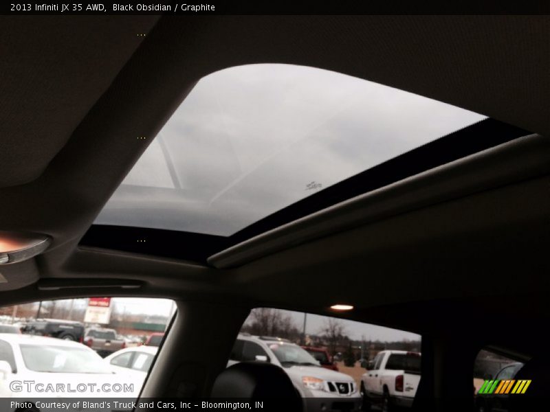Black Obsidian / Graphite 2013 Infiniti JX 35 AWD