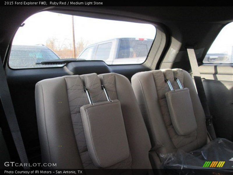 Ruby Red / Medium Light Stone 2015 Ford Explorer FWD