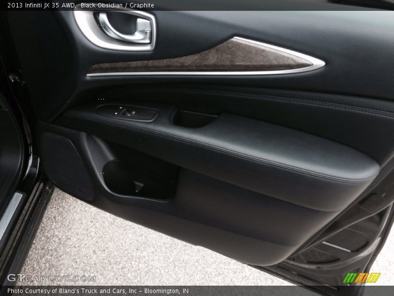 Black Obsidian / Graphite 2013 Infiniti JX 35 AWD