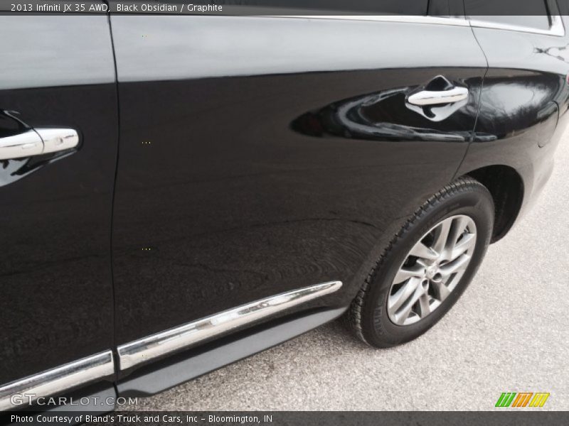 Black Obsidian / Graphite 2013 Infiniti JX 35 AWD