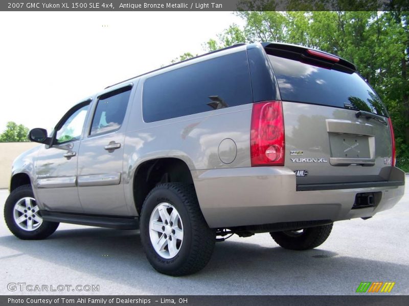 Antique Bronze Metallic / Light Tan 2007 GMC Yukon XL 1500 SLE 4x4