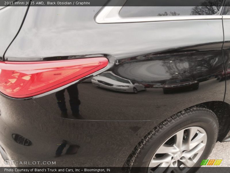 Black Obsidian / Graphite 2013 Infiniti JX 35 AWD