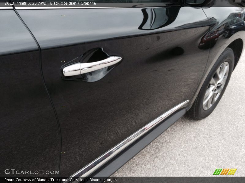 Black Obsidian / Graphite 2013 Infiniti JX 35 AWD