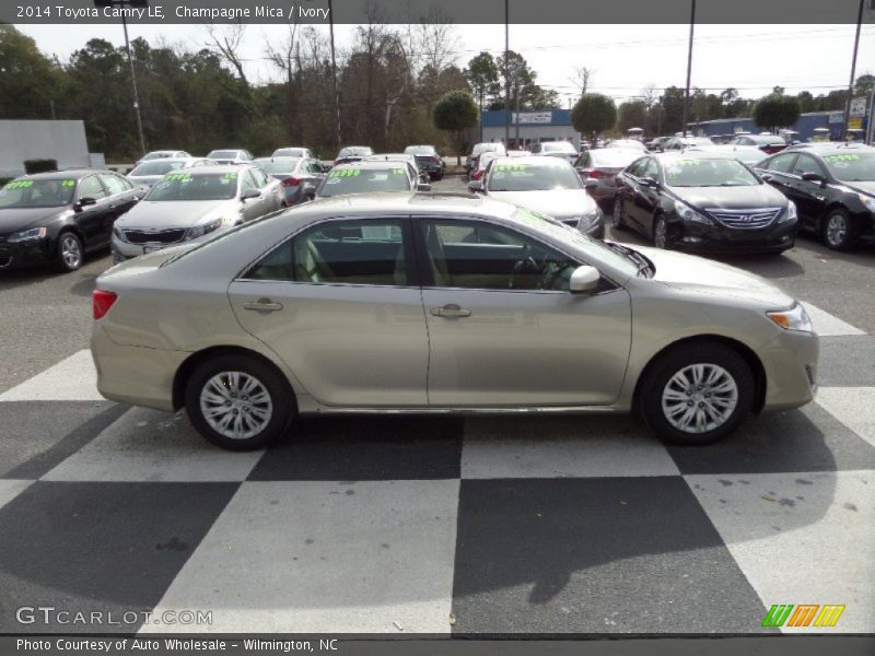  2014 Camry LE Champagne Mica