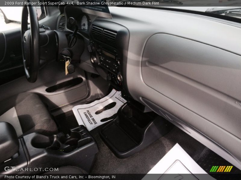 Dark Shadow Grey Metallic / Medium Dark Flint 2009 Ford Ranger Sport SuperCab 4x4