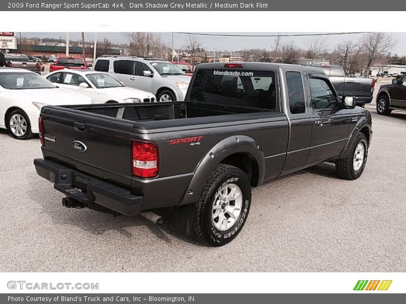 Dark Shadow Grey Metallic / Medium Dark Flint 2009 Ford Ranger Sport SuperCab 4x4