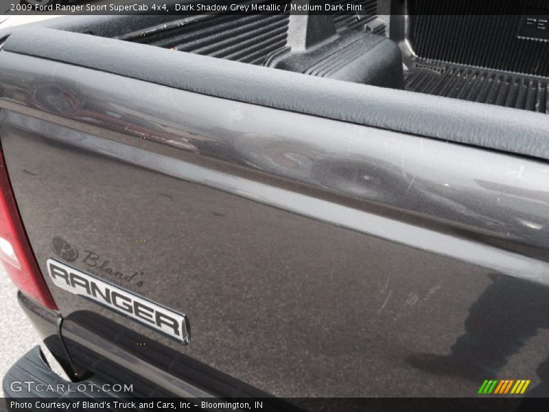 Dark Shadow Grey Metallic / Medium Dark Flint 2009 Ford Ranger Sport SuperCab 4x4