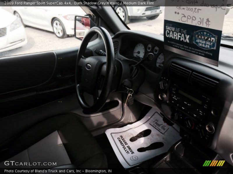 Dark Shadow Grey Metallic / Medium Dark Flint 2009 Ford Ranger Sport SuperCab 4x4
