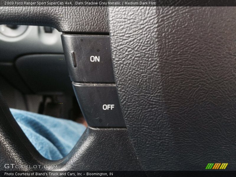 Dark Shadow Grey Metallic / Medium Dark Flint 2009 Ford Ranger Sport SuperCab 4x4
