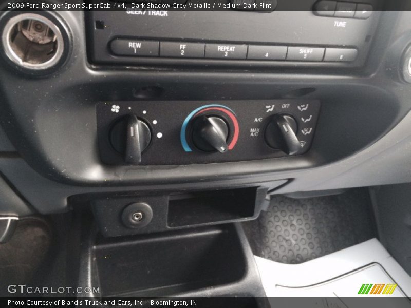 Dark Shadow Grey Metallic / Medium Dark Flint 2009 Ford Ranger Sport SuperCab 4x4