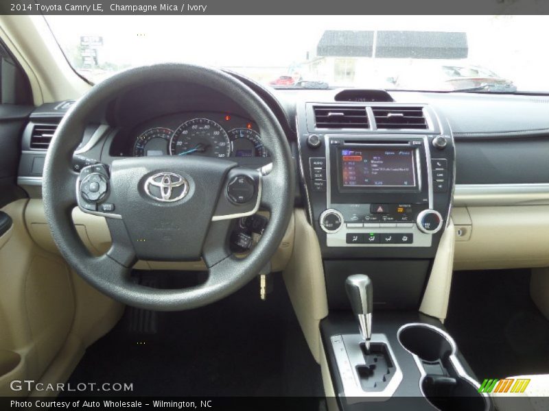 Champagne Mica / Ivory 2014 Toyota Camry LE