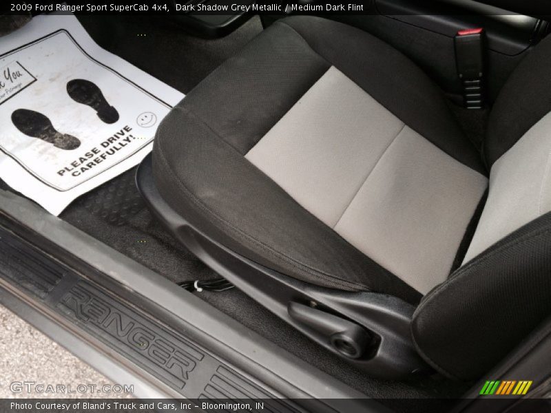 Dark Shadow Grey Metallic / Medium Dark Flint 2009 Ford Ranger Sport SuperCab 4x4